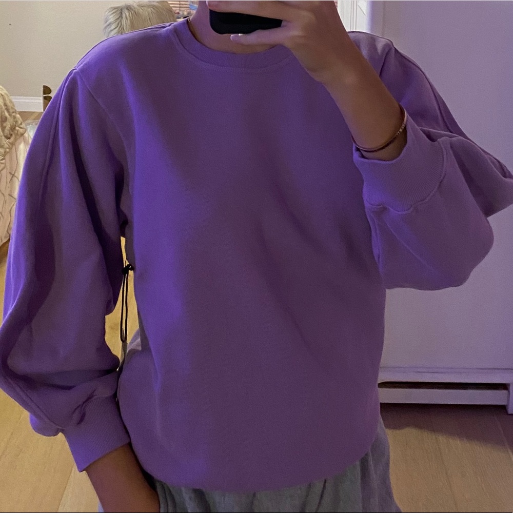 AGOLDE 3/4 SLEEVE SWEATSHIRT